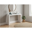 Meridian Furniture Toulon White Oak Veneer Console Table