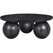 Meridian Furniture Fitch Black Oak Veneer Coffee Table