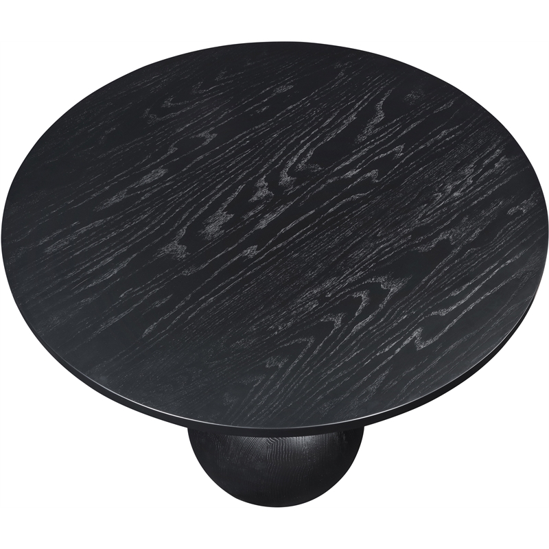 Meridian Furniture Fitch Black Oak Veneer Coffee Table
