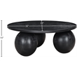 Meridian Furniture Fitch Black Oak Veneer Coffee Table