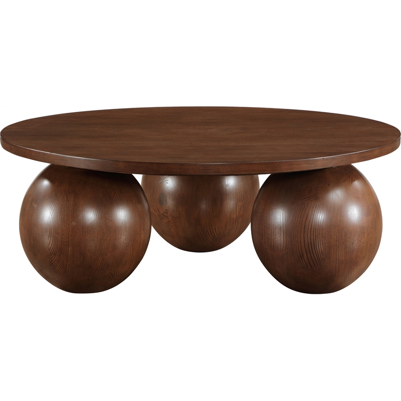 Meridian Furniture Fitch Brown Oak Veneer Coffee Table