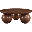 Meridian Furniture Fitch Brown Oak Veneer Coffee Table