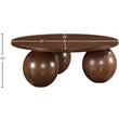 Meridian Furniture Fitch Brown Oak Veneer Coffee Table