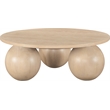 Meridian Furniture Fitch Natural Oak Veneer Coffee Table