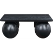 Meridian Furniture Fitch Black Oak Veneer Coffee Table