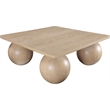 Meridian Furniture Fitch Natural Oak Veneer Coffee Table