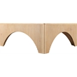 Meridian Furniture Toulon Natural Oak Veneer Coffee Table