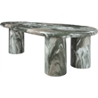 Meridian Furniture Sassari Green Indoor/Outdoor Concrete Coffee Table
