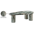 Meridian Furniture Sassari Green Indoor/Outdoor Concrete Coffee Table