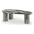 Meridian Furniture Sassari Green Indoor/Outdoor Concrete Coffee Table