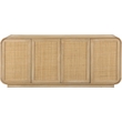 Meridian Furniture Windsor Natural Cane Wood Sideboard/Buffet
