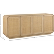 Meridian Furniture Windsor Natural Cane Wood Sideboard/Buffet