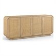 Meridian Furniture Windsor Natural Cane Wood Sideboard/Buffet