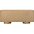Meridian Furniture Windsor Natural Cane Wood Sideboard/Buffet