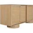 Meridian Furniture Windsor Natural Cane Wood Sideboard/Buffet