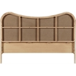 Meridian Furniture Windsor Solid Wood And Natural Cane Full Bed