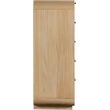 Meridian Furniture Windsor Natural Solid Wood And Natural Cane Chest