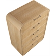Meridian Furniture Windsor Natural Solid Wood And Natural Cane Chest