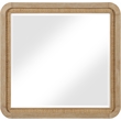 Meridian Furniture Windsor Solid Wood And Natural Cane Mirror