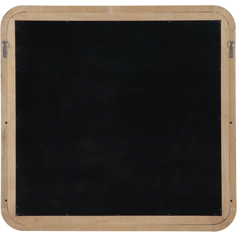 Meridian Furniture Windsor Solid Wood And Natural Cane Mirror