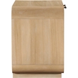 Meridian Furniture Windsor Solid Wood And Natural Cane Night Stand