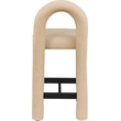 Meridian Furniture Amari Tan Vegan Leather Stool