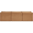 Meridian Furniture 3-Piece Saddle Corduroy Performance Fabric Modular Sofa
