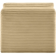 Meridian Furniture Shaggy Camel Corduroy Performance Fabric Armless Chair