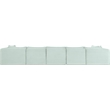 Meridian Furniture 6-Piece Mint Corduroy Performance Fabric Modular Sectional
