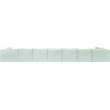 Meridian Furniture 8-Piece Mint Corduroy Performance Fabric Modular Sectional