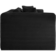 Meridian Furniture 2-Piece Black Corduroy Performance Fabric Modular Sofa