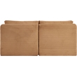 Meridian Furniture 2-Piece Saddle Corduroy Performance Fabric Modular Sofa