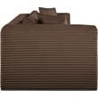 Meridian Furniture 4-Piece Brown Corduroy Performance Fabric Modular Sofa