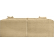 Meridian Furniture 2-Piece Camel Corduroy Performance Fabric Modular Sofa