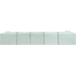 Meridian Furniture 7-Piece Mint Corduroy Performance Fabric Modular Sectional