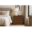 Meridian Furniture Compass Brown Oak Veneer Night Stand