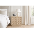 Meridian Furniture Compass Natural Oak Veneer Night Stand