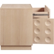 Meridian Furniture Compass Natural Oak Veneer Night Stand