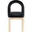 Meridian Furniture Conrad Black Velvet Dining Chair