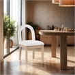 Meridian Furniture Conrad Cream Velvet Dining Chair
