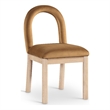 Meridian Furniture Conrad Saddle Velvet Dining Chair