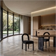 Meridian Furniture Conrad Black Velvet Dining Chair