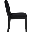 Meridian Furniture Conrad Black Velvet Dining Chair