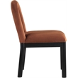 Meridian Furniture Conrad Cognac Velvet Dining Chair