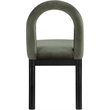 Meridian Furniture Conrad Green Velvet Dining Chair
