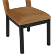 Meridian Furniture Conrad Saddle Velvet Dining Chair