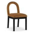 Meridian Furniture Conrad Saddle Velvet Dining Chair