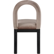 Meridian Furniture Conrad Taupe Velvet Dining Chair