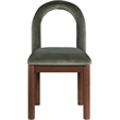 Meridian Furniture Conrad Green Velvet Dining Chair