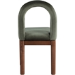 Meridian Furniture Conrad Green Velvet Dining Chair
